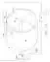 Fig. 09 - SUBSTRATE WITH SHAPED COOLING HOLES AND METHODS OF MANUFACTURE