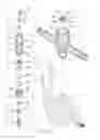 Fig. 02 - Two-handle Type Faucet Having a double Anti-reverse function to prevent waste materials from flowing backward into the faucet when disaster happens