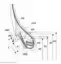 Fig. 01 - Reinforcement comprising two reinforcing materials and tire comprising such a reinforcement