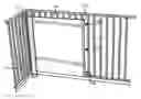 Fig. 01 - Privacy Screen for Deck Railing