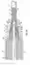 Fig. 05 - Multiple component dispensing cartridge, mixing nozzle and method for reducing contact between fluids