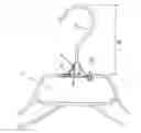 Fig. 01 - Clothes hanger with fold-away hook