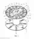 Fig. 02 - Reel flange having an inclined interior surface