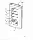 Fig. 02 - Remote control unit wall docking system