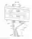 Fig. 12 - Adjustable flat panel display mounting system