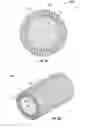 Fig. 03 - Radiation detector having a ribbed scintillator