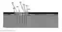 Fig. 01 - Embedded series deep trench capacitors and methods of manufacture