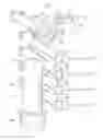 Fig. 01 - Bracket for a quartz lamp of a blow molding machine