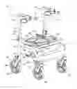 Fig. 01 - Foldable walker apparatus