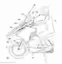 Fig. 01 - Front structure for saddle-type vehicle