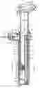 Fig. 01 - Bicycle seat height adjusting assembly
