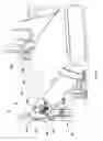 Fig. 02 - Supporting structure for a swivelable center armrest