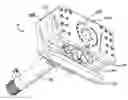 Fig. 01 - Drive mechanism for a longwall mining machine