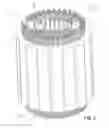 Fig. 03 - Electric machine having a stator winding with rigid bars, and related method of construction