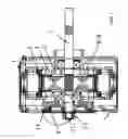 Fig. 04 - Brushless DC motor having structures for mounting a hall element and a magnetic ring outside a motor casing