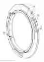 Fig. 07 - Brushless DC motor having structures for mounting a hall element and a magnetic ring outside a motor casing