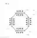 Fig. 13 - Single input multi-output surface acoustic wave device