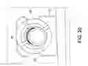 Fig. 09 - EAS integrated faucet tag assembly