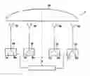 Fig. 01 - Multibeam radar sensor apparatus and method for determining a distance
