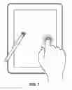 Fig. 08 - Capacitive sense array for detecting passive touch objects and an active stylus
