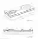 Fig. 12 - Inkjet nozzle assembly having displaceable roof defining ejection port