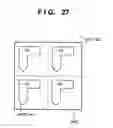 Fig. 25 - Arrangement of circuits in pixels, each circuit shared by a plurality of pixels, in image sensing apparatus