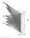 Fig. 08 - Geometrically and optically corrected parallax barrier providing autostereoscopic viewing of a display