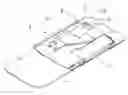 Fig. 01 - Mobile phone with metal hinged shield