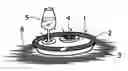 Fig. 01 - ILLUMINATED SERVING TRAY WITH SHEET-LIKE LIGHT SOURCE