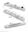 Fig. 06 - LED LIGHT FIXTURE HAS OUTLETS AND REMOVABLE LED UNIT(S)