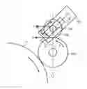 Fig. 01 - Charging device, including a cleaning device to clean a charging roller