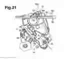 Fig. 22 - Image forming apparatus have a cover and a pressing mechanism for pressing a developing cartridge when closing the cover