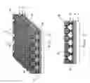 Fig. 07 - Microbead optical sensor with layered plasmon structure for enhanced detection of chemical groups by SERS