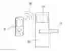 Fig. 01 - External power supply system for a lock comprising NFC-type contactless communication means
