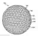 Fig. 01 - Golf ball with changeable dimples