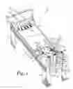 Fig. 02 - Exercise apparatus with a pull cord looped about a central pulley and first and second free pulleys