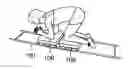 Fig. 01 - EXERCISE DEVICE WITH TRACK AND SLEDS