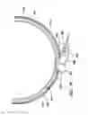 Fig. 12 - Surgical retractor with gel pad
