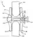 Fig. 01 - Spinous process implant with a post and an enlarged boss