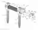 Fig. 01 - Vertebral column implant for stabilization and stiffening of vertebral bodies of a vertebral column