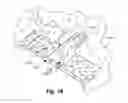 Fig. 16 - FESTOONED TRIM CLIP SYSTEM AND METHOD FOR ATTACHING FESTOONED CLIPS TO A SUBSTRATE
