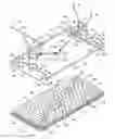 Fig. 01 - Table with a table top constructed from molded plastic