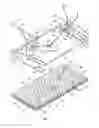 Fig. 03 - Table with a table top constructed from molded plastic