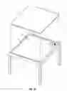 Fig. 03 - TABLE WITH INTERCHANGEABLE TOP PIECE