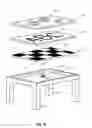 Fig. 10 - TABLE WITH INTERCHANGEABLE TOP PIECE