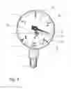 Fig. 03 - Measuring gauge with additional indicator for overloads