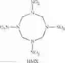 Fig. 07 - Cyclic energetic nitramines desensitized with linear nitramines