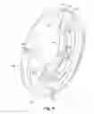 Fig. 09 - Elastomeric insert for supporting a tire and mounted assembly incorporating it