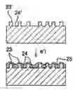 Fig. 01 - METHOD FOR PRODUCING A STRUCTURE WITH A TEXTURED EXTERNAL SURFACE, INTENDED FOR AN ORGANIC LIGHT EMITTING DIODE DEVICE, AND A STRUCTURE WITH A TEXTURED EXTERNAL SURFACE