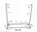 Fig. 23 - Rolling storage cart for an artificial Christmas tree